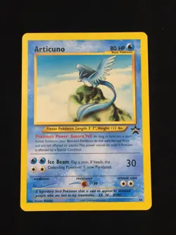 2002 Pokemon Card Black Star Promo Card 48 Articuno WOTC NM Unplayed - Image 1