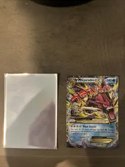 M Gyarados EX XY Breakpoint Ultra Rare Holo 27/122  Pokemon - NM - Image 2
