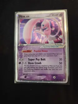 Pokemon Mew Ex Holo Holon Phantoms Near Mint - Image 4
