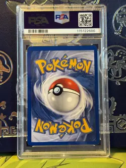 2000 POKEMON ROCKET #9 DARK HYPNO HOLO SWIRL PSA 7 - Image 2