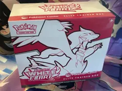 Pokemon Center White Flare Elite Trainer Box ETB IN HAND - Image 1