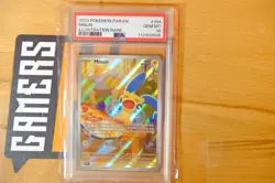 2023 POKEMON PAR EN-PARADOX RIFT ILLUSTRATION RARE #194 MINUN PSA 10 - Image 1