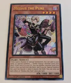 x1 YuGiOh Medius the Pure - DUAD-EN008 - 1st Ed - NM - Image 1