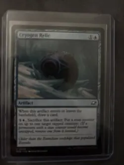 Cryogen Relic Artifact Card Magic the Gathering - Image 1