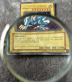 Yugioh Blue-Eyes White Dragon Ultra Rare Holo 1996 Yu-Gi-Oh! SDK-001 - Image 16