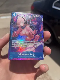 Vinsmoke Reiju Alternate Art Op11-047 Parallel One Piece Card Game English - Image 4