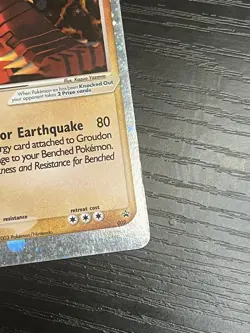 Pokemon TCG Groudon ex - 002 (Nintendo Power Magazine) 002 Holo Vintage 2003 MP - Image 5