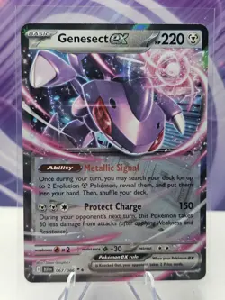 Genesect EX 067/086 Pokemon TCG: S&V: Black Bolt - Double Rare  - Image 1