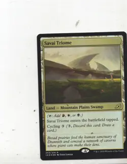 Savai Triome 253 Foil MTG Magic Card x1 1x Single LP - Image 1