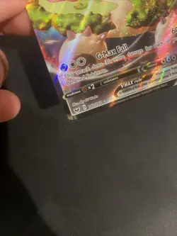 PokÃ©mon TCG Snorlax VMAX Holo Ultra Rare Card Sword & Shield 142/202 - Image 6