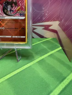 PokÃ©mon TCG Radiant Charizard Holo Card PSA 10 Pokemon Go 011/078 - Image 5