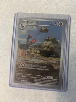 PokÃ©mon TCG Mudsdale Holo Illustration Card 175/162 Temporal Forces - Image 1