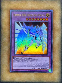 Yugioh Elemental HERO Shining Neos Wingman POTE-EN041 Ultra Rare Unl NM - Image 1
