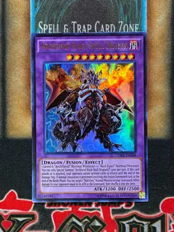 Yugioh Archfiend Black Skull Dragon CORE-EN048 Ultra Rare NM - Image 1