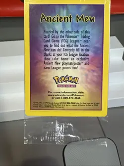 Ancient Mew Promo Card - sealed in wrapper (PokÃ©mon The Movie 2000) - Image 16