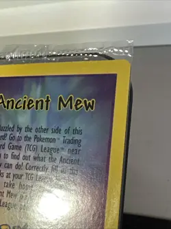 Ancient Mew Promo Card - sealed in wrapper (PokÃ©mon The Movie 2000) - Image 4