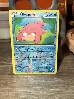 Pokemon 2012 Dark Explorers Slowpoke Reverse Holo Card 23/108 - Image 2