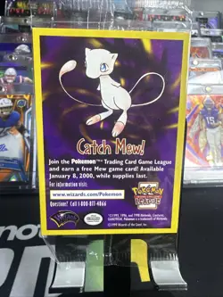 1999 Pokemon Promo Card â€œCatch Mew" WOTC "Pokemon The First Movie" - Image 1
