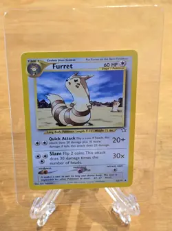 FURRET 35/111 Neo Genesis Uncommon Pokemon Card  - Image 2