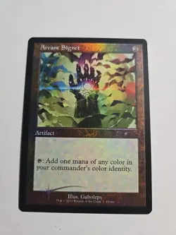 Arcane Signet FOIL Promo x1 - MTG ENGLISH Rare - Check My Store! - Image 1