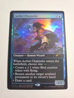 Aether Channeler FOIL Promo x1 MTG ENGLISH Rare Check My Store! - Image 1