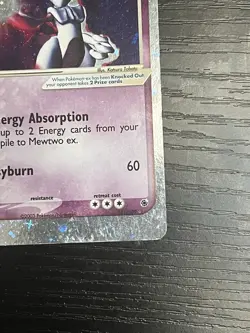 Pokemon TCG Mewtwo ex 101/109 Ruby and Sapphire Holo Vintage Rare Nintendo MP - Image 5