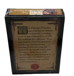 Age of Empires II Expandable Card Game The Persians SEALED 100 Card Starter Deck - Image 2