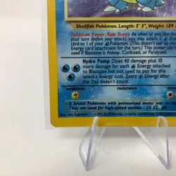Blastoise - 2/102 - Pokemon Base Set Unlimited Holo Rare Card WOTC TCG - Image 4
