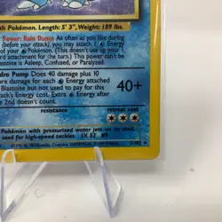 Blastoise - 2/102 - Pokemon Base Set Unlimited Holo Rare Card WOTC TCG - Image 5