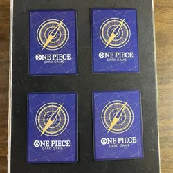One Piece Card Game Trafalgar Law OP09-069 R Foil Playset X4! - Image 2