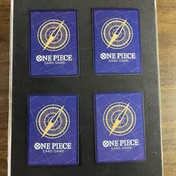 One Piece Card Game Trafalgar Law OP09-069 R Foil Playset X4! - Image 6