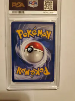 1999 Pokemon Base Set # 11 Nidoking Holo PSA 6 EX-MT Card looks good - Image 2