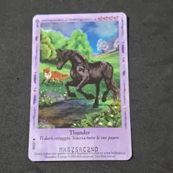 Thunder Bella Sara Foil Card Italian Native Lights NM - Image 1