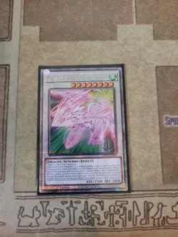 YUGIOH ACCEL SYNCHRO STARDUST DRAGON MP24-EN030 QUARTER CENTURY SECRET 1ST NM - Image 1