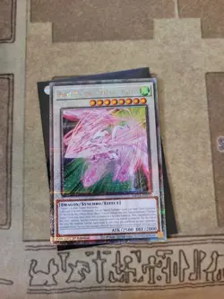 YUGIOH ACCEL SYNCHRO STARDUST DRAGON MP24-EN030 QUARTER CENTURY SECRET 1ST NM - Image 2