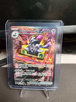 Revaroom EX 216/197 Pokemon Scarlet and Violet Obsidian Flames Alt Art Card - Image 1