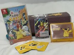Limited Detective Pikachu 098/SV-P Returned Switch & Promo Card Game & BOX Japan - Image 1