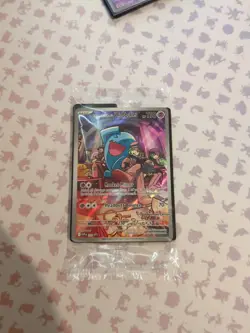 Team Rocket's Wobbuffet #203 Pokemon Center PROMO Card Holo SEALED - Image 1