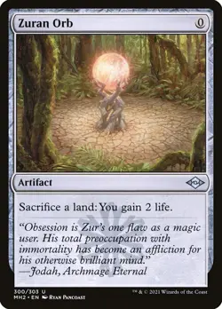 1x Zuran Orb FOIL MH2 NM x1 Mtg Magic the Gathering Changie - Image 1