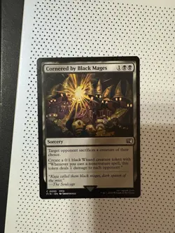 Cornered by Black Mages 93   Final Fantasy MTG Card  - Image 1