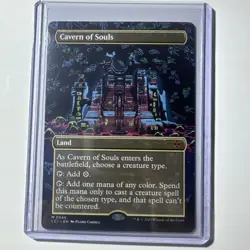 MTG Cavern of Souls Borderless  - The Lost Caverns of Ixalan #345 - Image 1