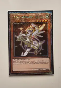 Yugioh Satellarknight Deneb Quarter Century Secret Rare RA04-EN227 1st Ed LP - Image 1