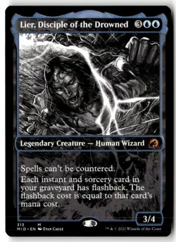 MTG Lier, Disciple of the Drowned (Showcase) - MID Lightly Played English - Image 1