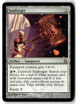 MTG Sunforger - Ravnica: City of Guilds Heavily Played English - Image 1