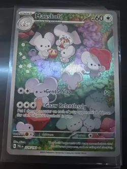 Pokemon Maushold 226/193 Sv02: Paldea Evolved Illustration Rare Holo Lp - Image 1