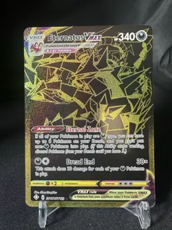 Pokemon Eternatus VMAX SV122/SV122 Shiny Holo Rare Shining Fates Vault - Image 1
