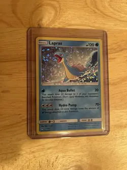Lapras 5/012 Holo McDonald's 2019 Promo Pokemon TCG (Lightly played) - Image 1