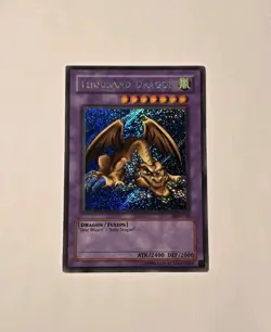 Yugioh Thousand Dragon Secret Rare MRD-143 LP - Image 1