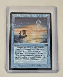 1x Sea Kings' Blessing - Legends - MTG - Magic the Gathering - NM - Image 1
