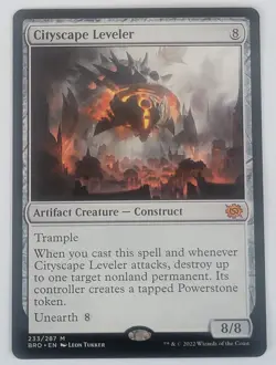 Cityscape Leveler - NM/M - The Brothers' War - BRO 233 - MTG - Image 1